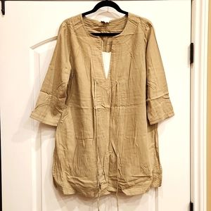 Mimi Maternity Linen Top size L